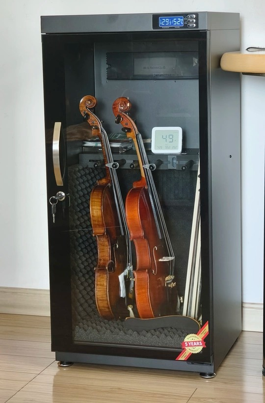 Violin Musical Instrument - Smart Constant Humidity Dry Cabinet DS-125M