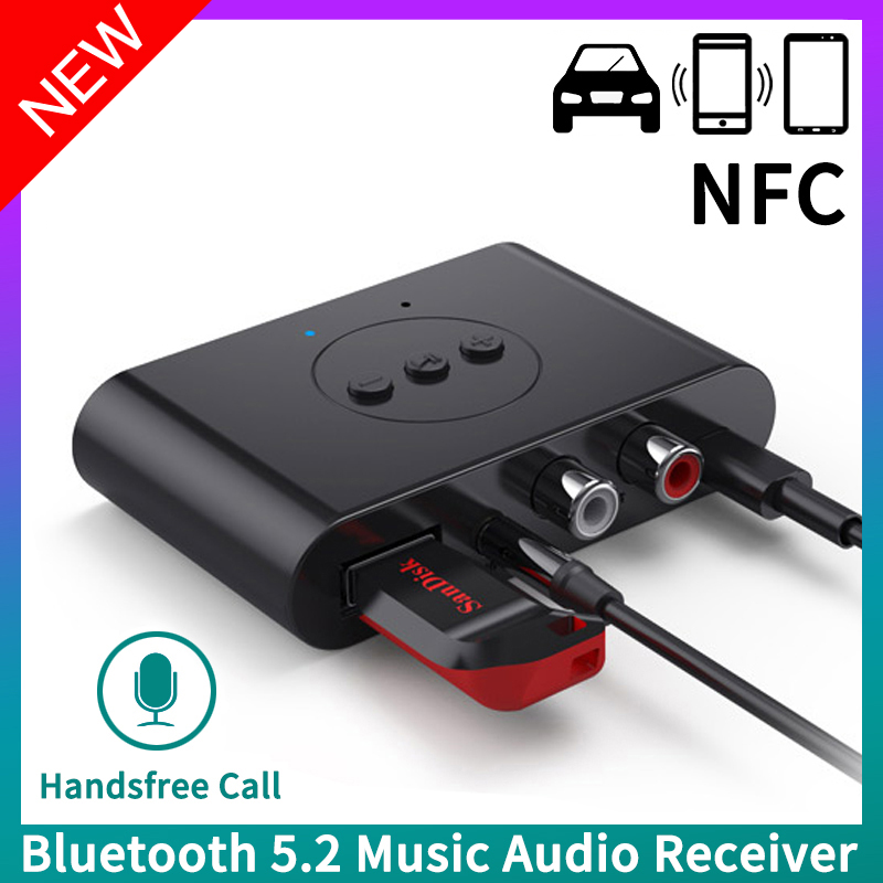 Musical Instrument Amplifier - NFC Bluetooth Audio Receiver 3.5mm AUX