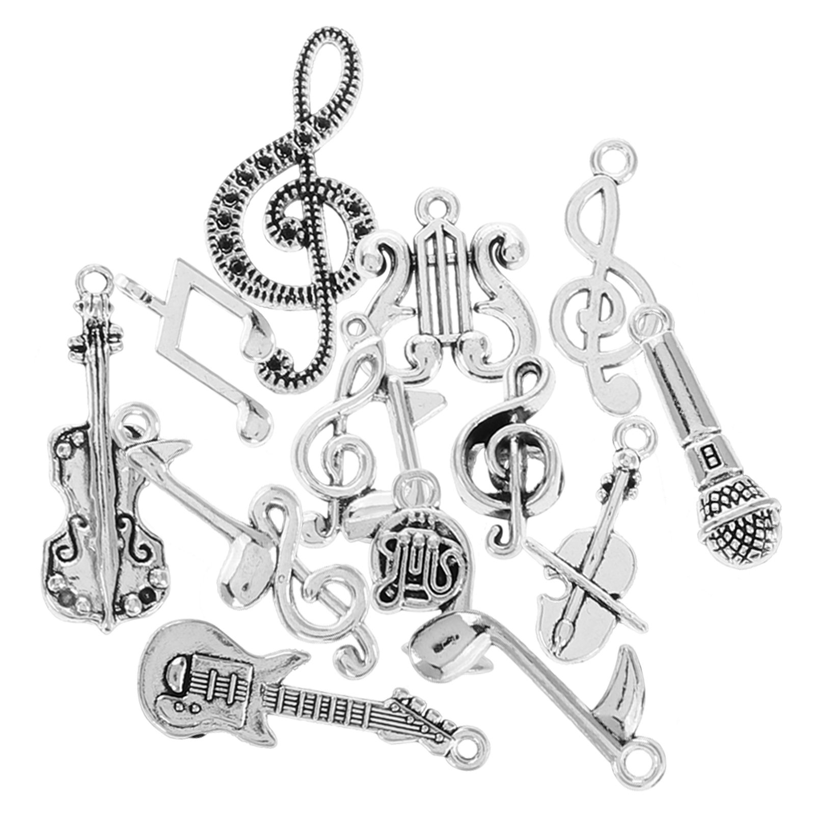 Violin Musical Instrument - 14Pcs Music Accessories Small Handmade Violin