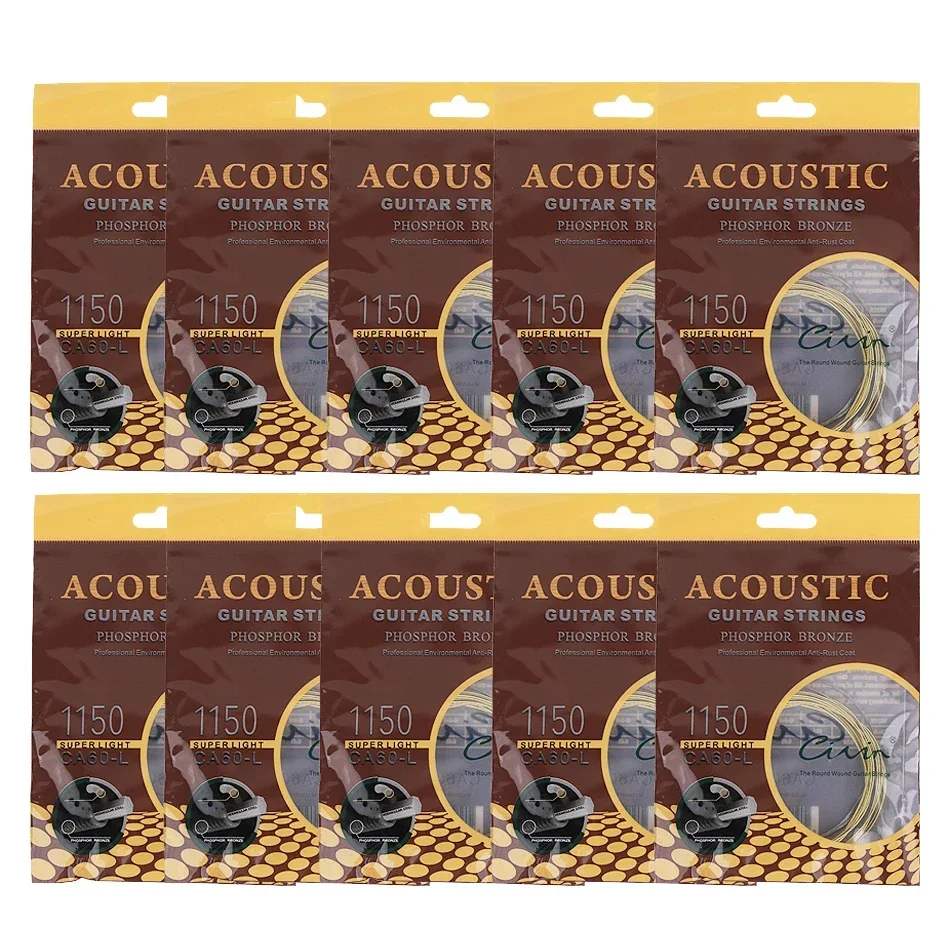 Charango 10 String - Gearlly 10 Sets Acoustic Guitar Strings