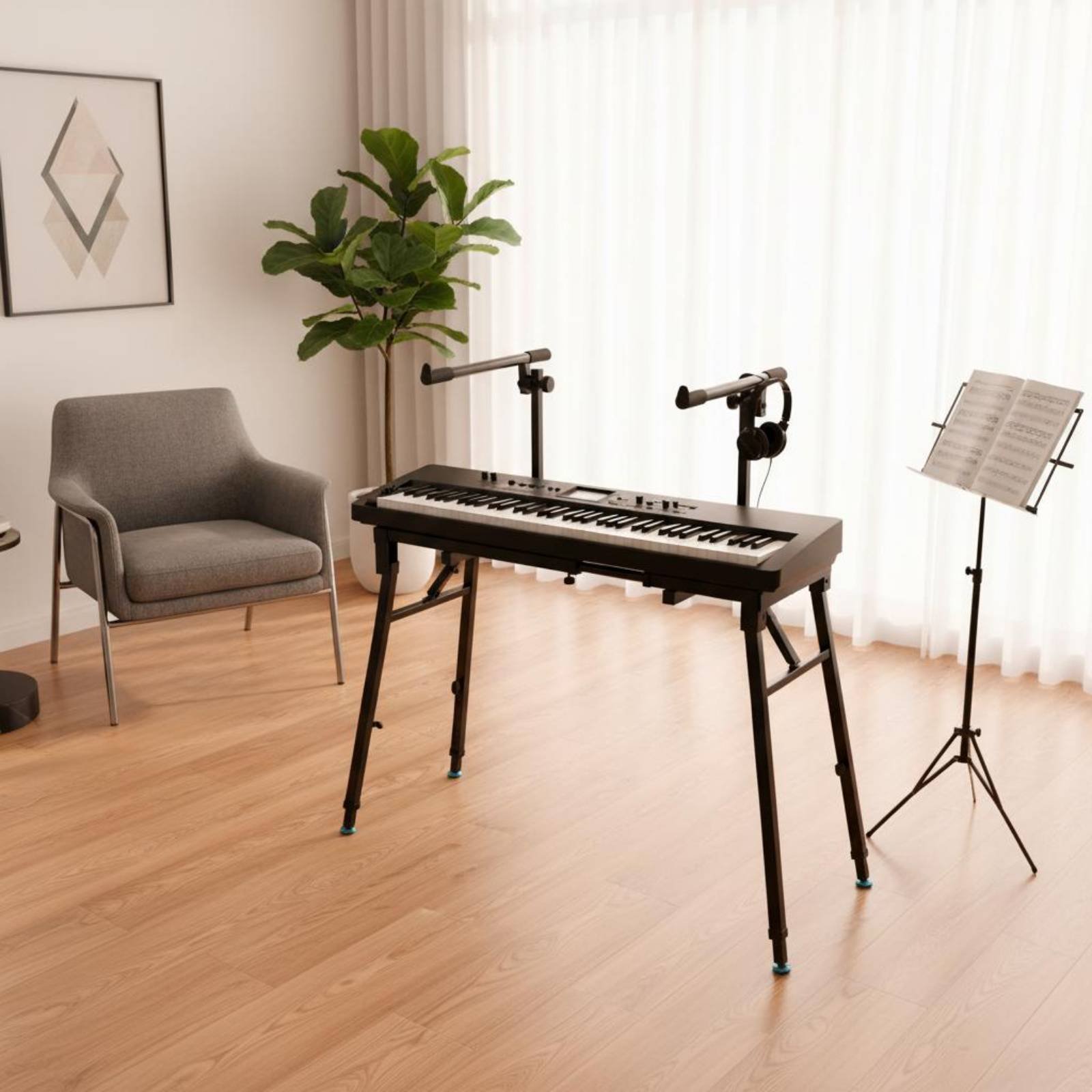 Folding Keyboard Stand Portabl - Musical Instrument Of Keyboard review and price