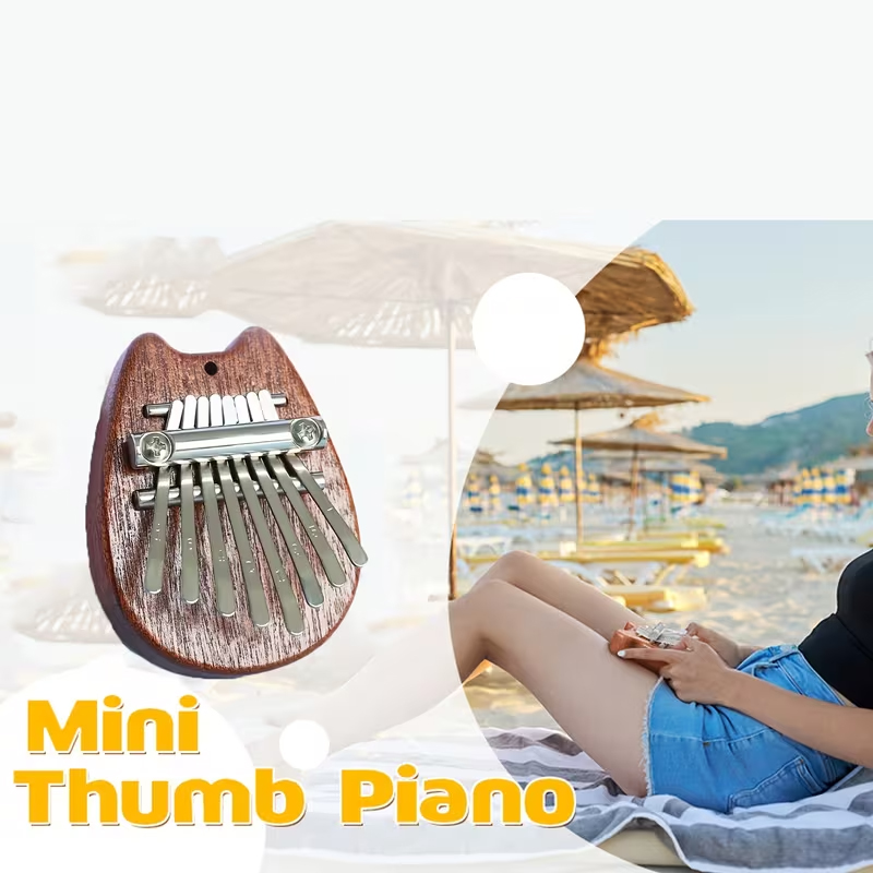 8-Key Mini Kalimba (Thumb Pian - Musical Instrument Sounds review and price