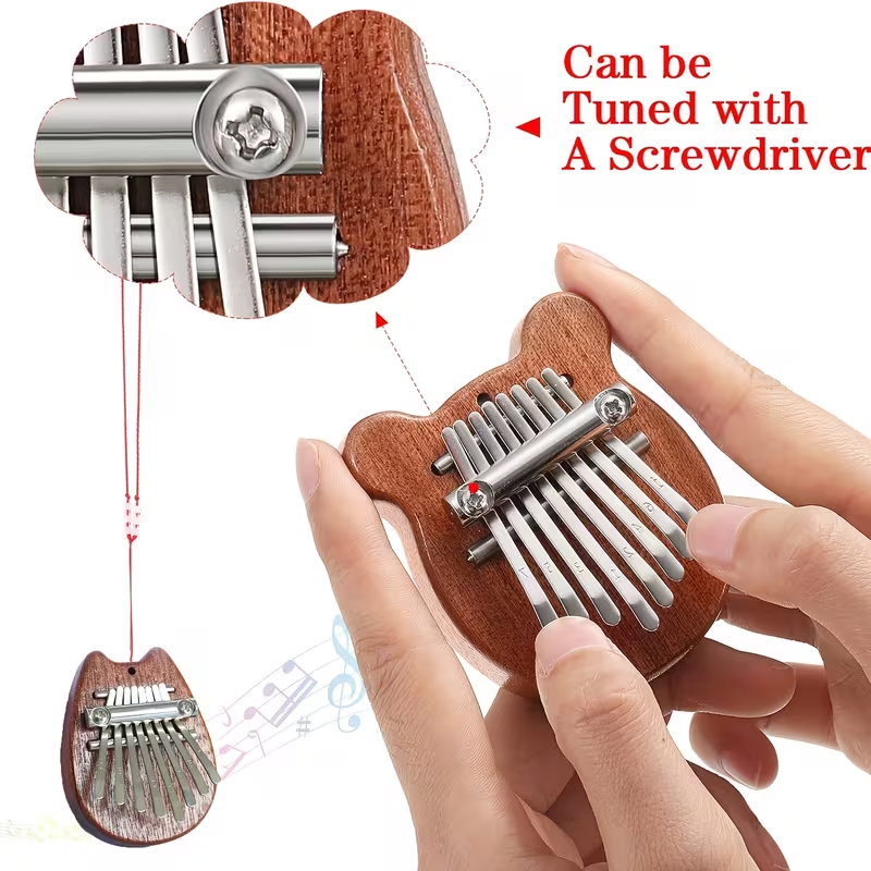 8-Key Mini Kalimba (Thumb Pian - Musical Instrument Sounds review and price