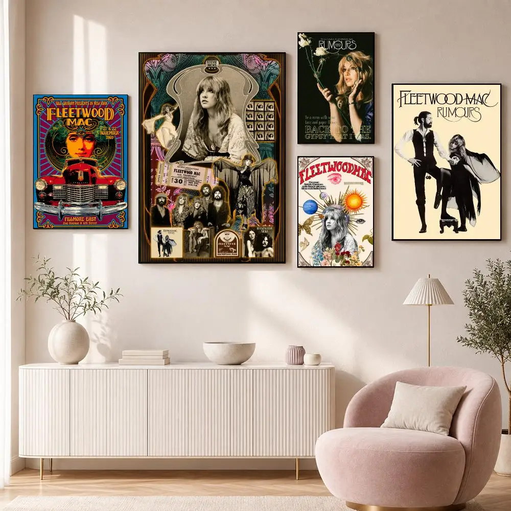 Band F-Fleetwood Mac Classic R - Musical Instrument Poster review and price