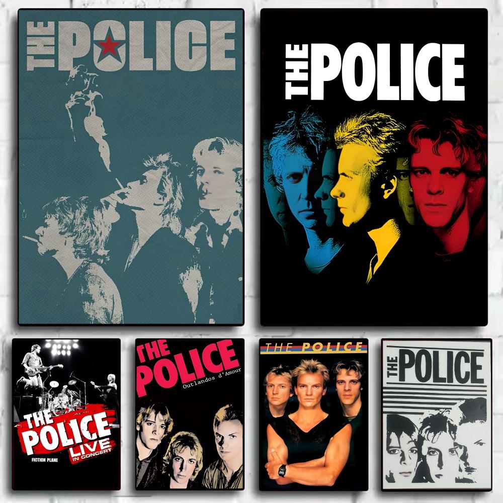 Rock Band The P-police Poster  - Musical Instrument Poster review and price