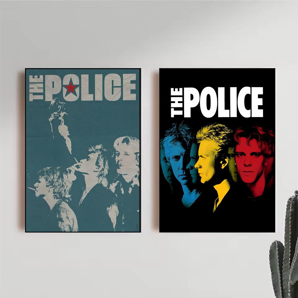 Rock Band The P-police Poster  - Musical Instrument Poster review and price