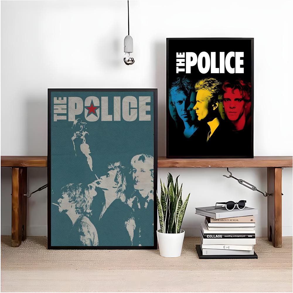 Rock Band The P-police Poster  - Musical Instrument Poster review and price