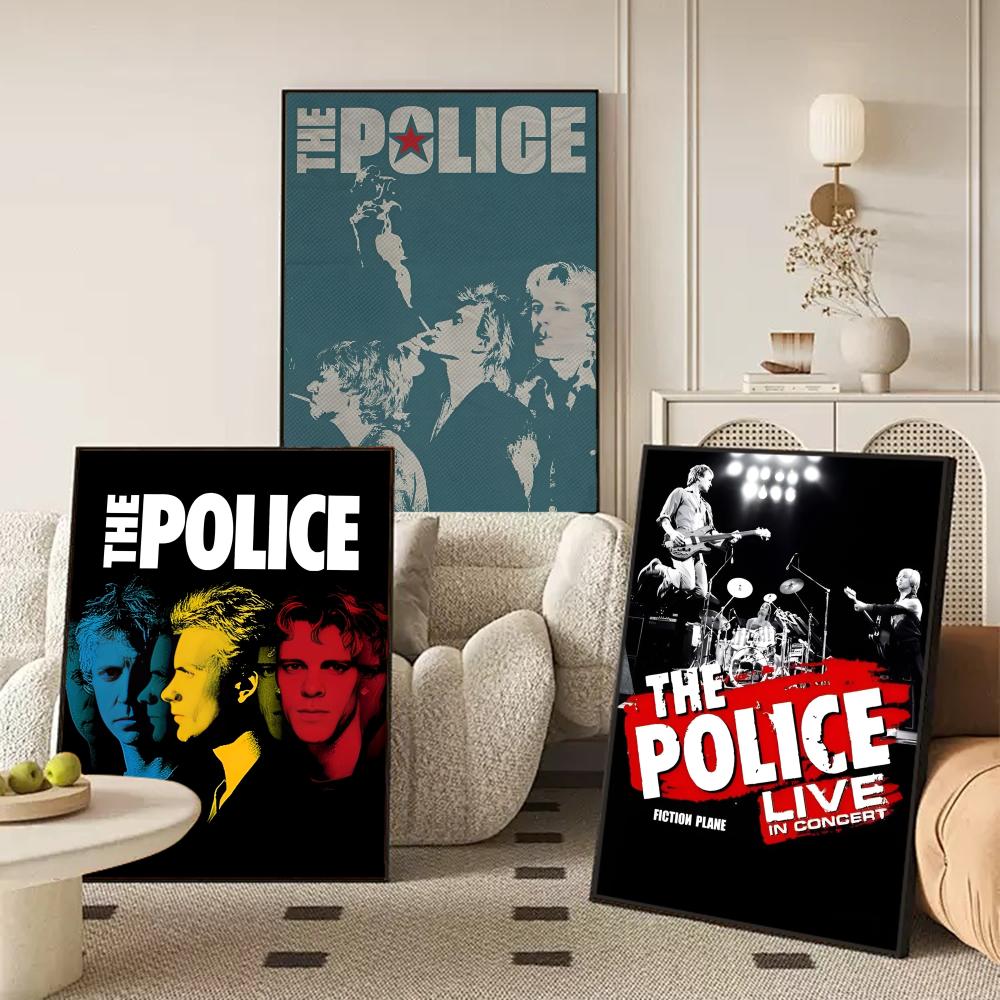 Rock Band The P-police Poster  - Musical Instrument Poster review and price
