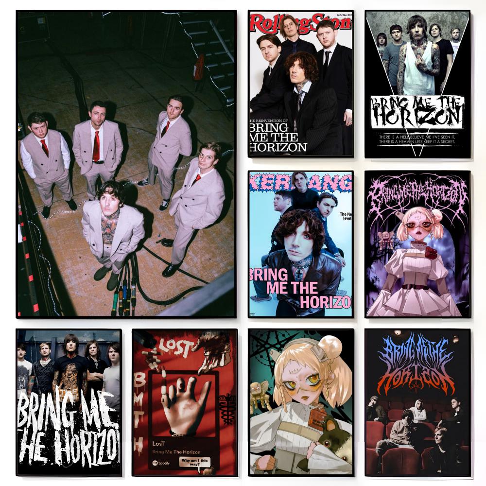 Rock Band B-Bring Me The H-Hor - Musical Instrument Poster review and price