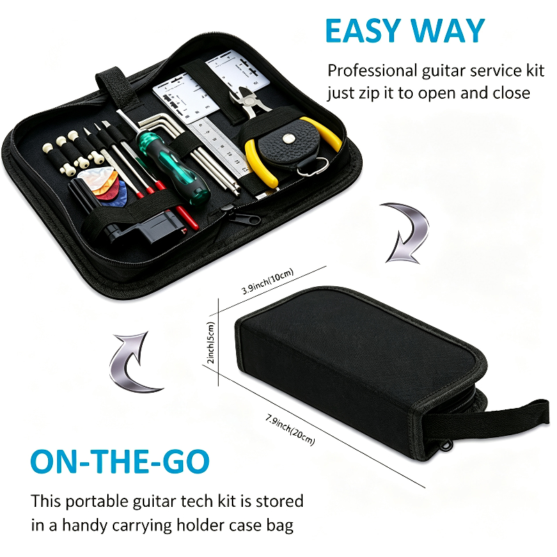 22pcs Guitar Repair Tool Set M - Musical Instrument Repairs review and price