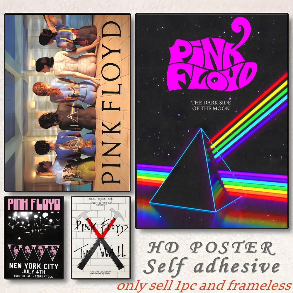 Famous Classic Rock Band Pink  - Musical Instrument Poster review and price