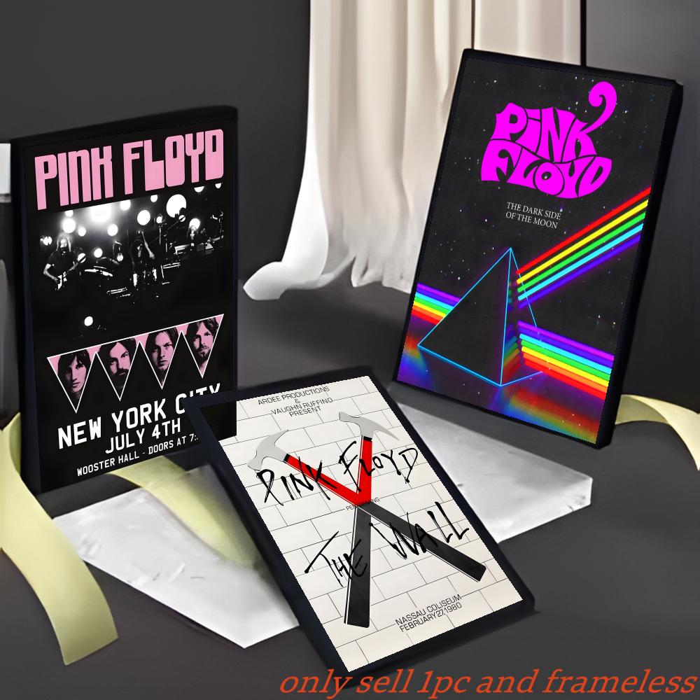 Famous Classic Rock Band Pink  - Musical Instrument Poster review and price