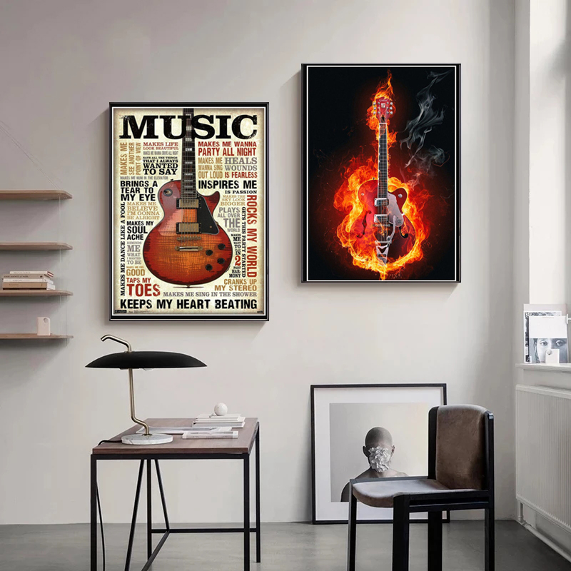 Notation Guitar Instrument Col - Picture Of Musical Instrument review and price