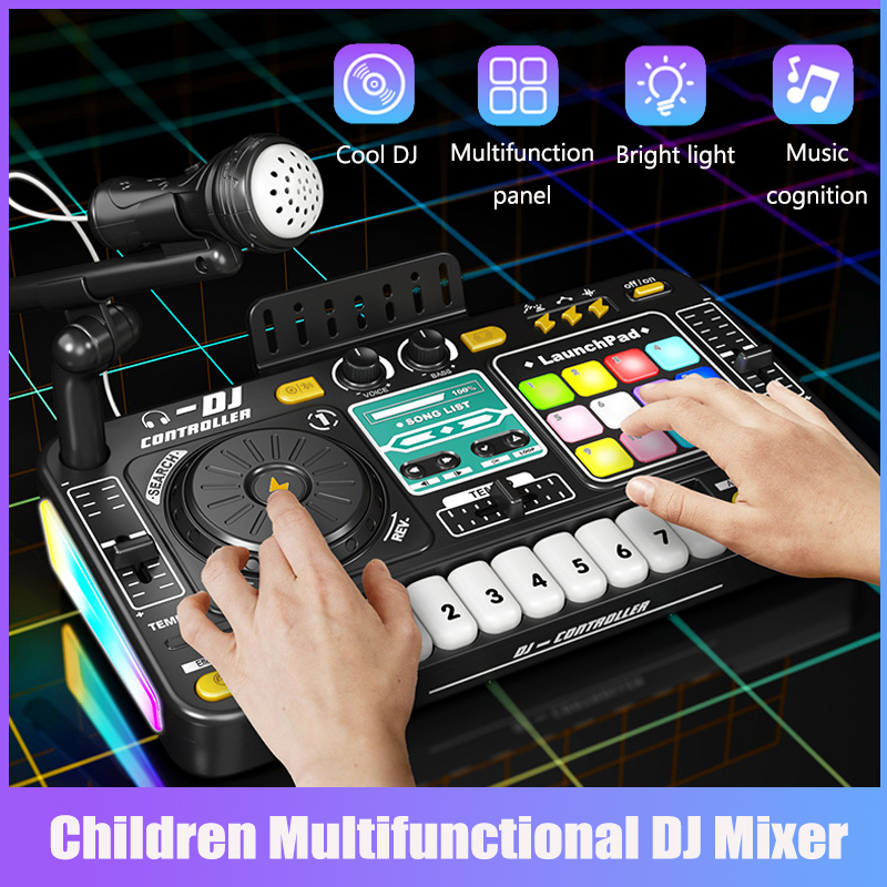 DJ Mixing Toys for Children Mu - Musical Instrument Of Keyboard review and price