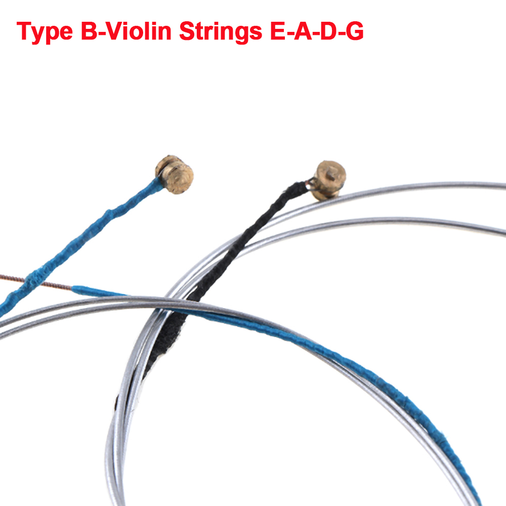 4pcs/set Violin Strings E-A-D- - Violin Musical Instrument review and price