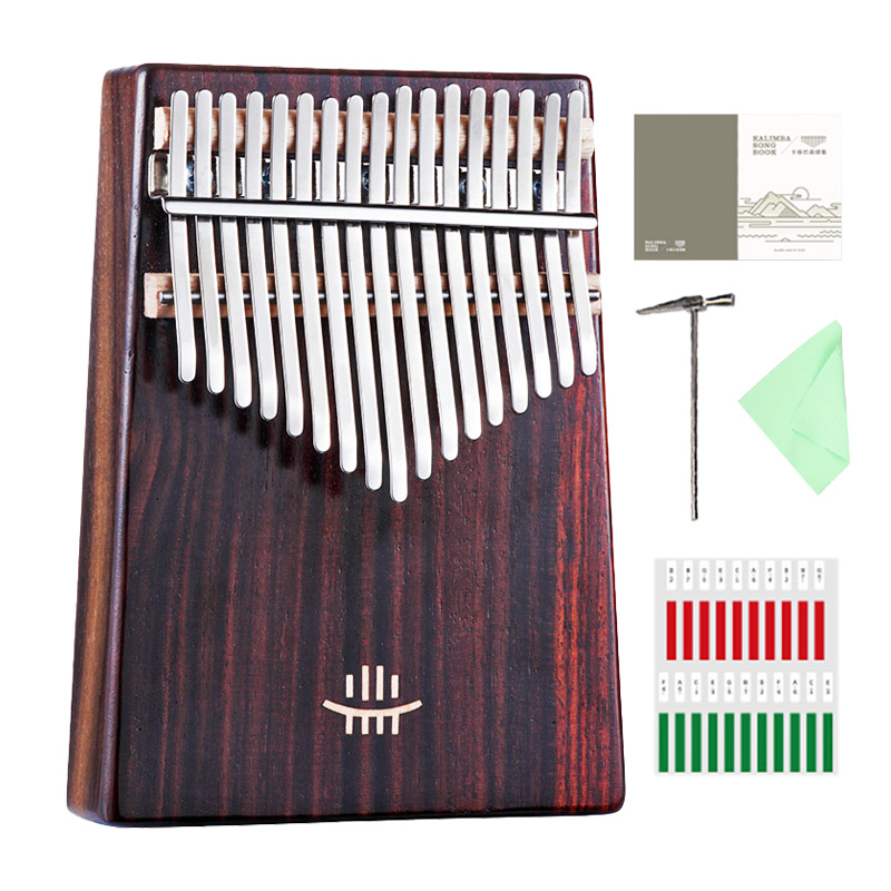 Hluru Kalimba 17 Keys with Hol - Musical Instrument Sounds review and price