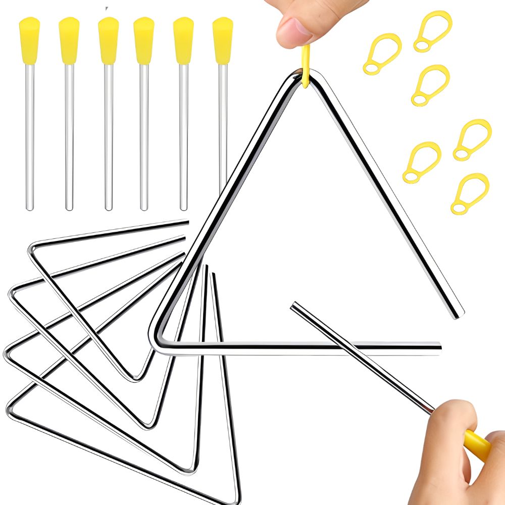 5/6/7/8inch Orff Triangle Perc - Triangle Beater Music review and price