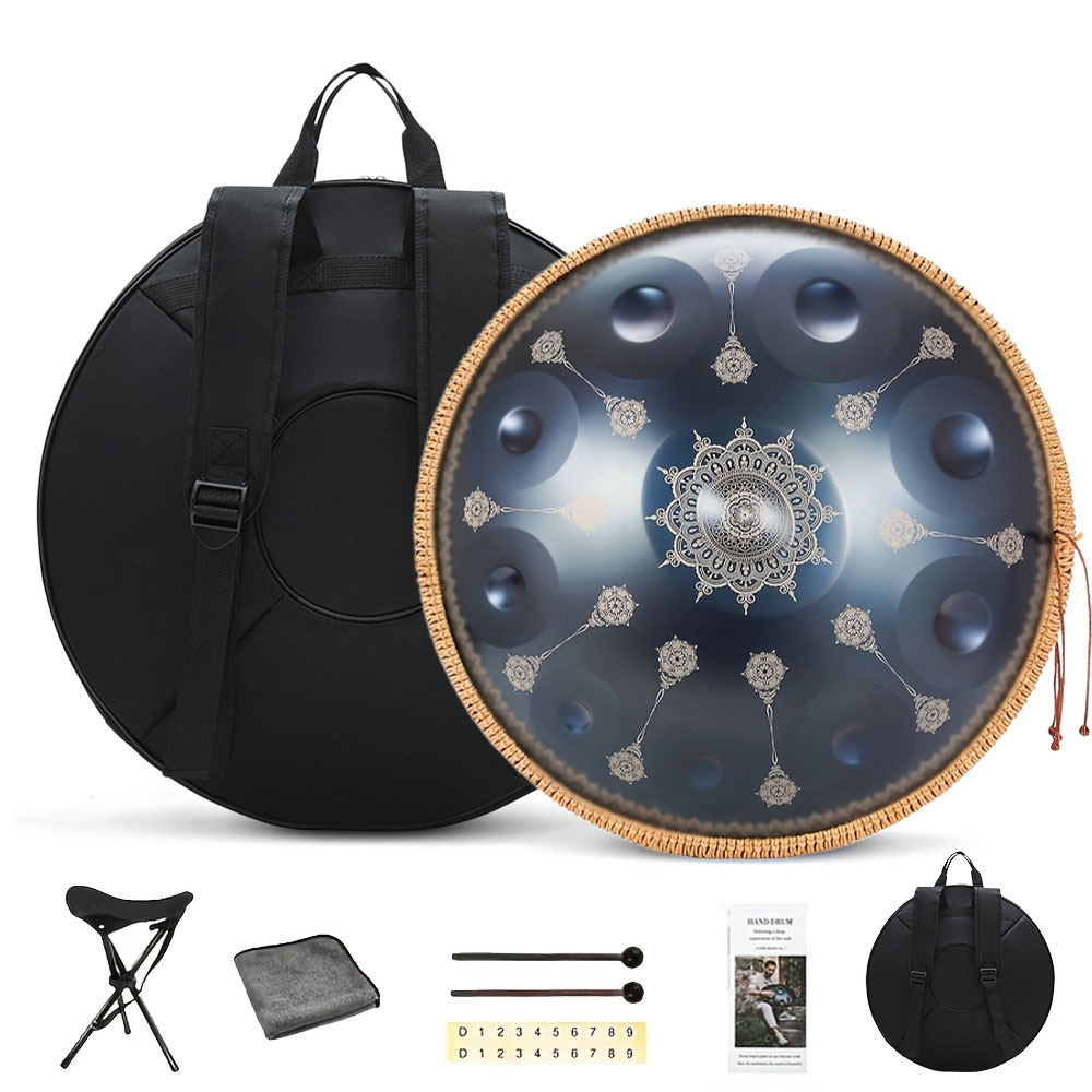 10 Notes Handpan Drum 22 Inch  - Musical Instrument Sounds review and price