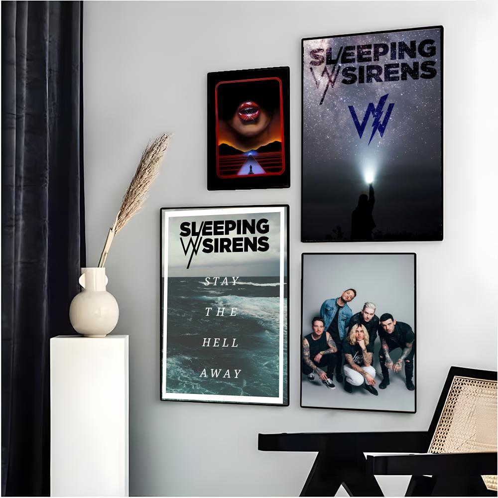 Casual Emo Rock Band S-Sleepin - Musical Instrument Poster review and price