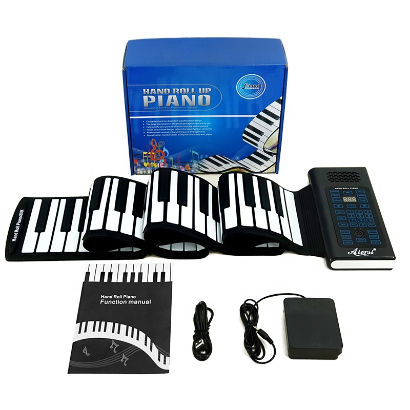 88 Keys Roll Up Piano MIDI Key - Musical Instrument Of Keyboard review and price