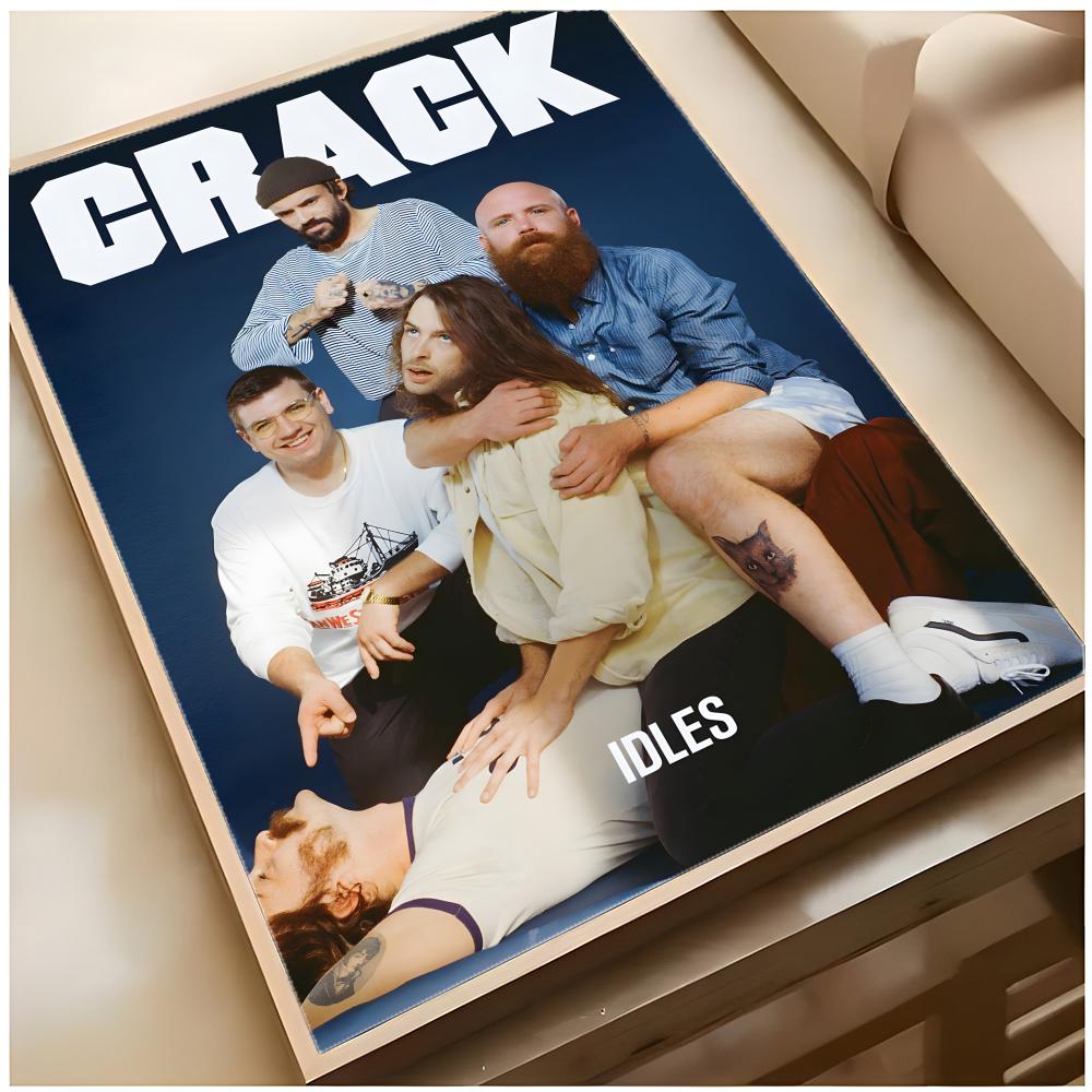 punk rock band poster I-IDLES  - Musical Instrument Poster review and price