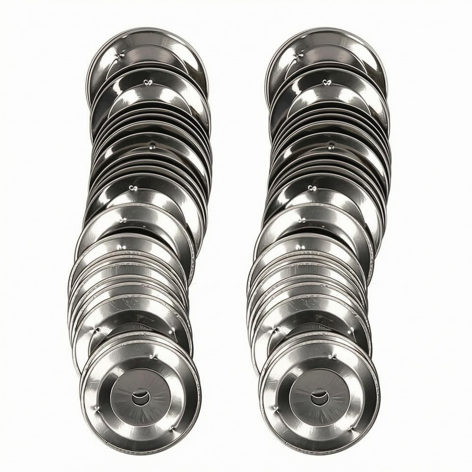 50pcs Steel Tambourine Bells R - Musical Instrument Repairs review and price