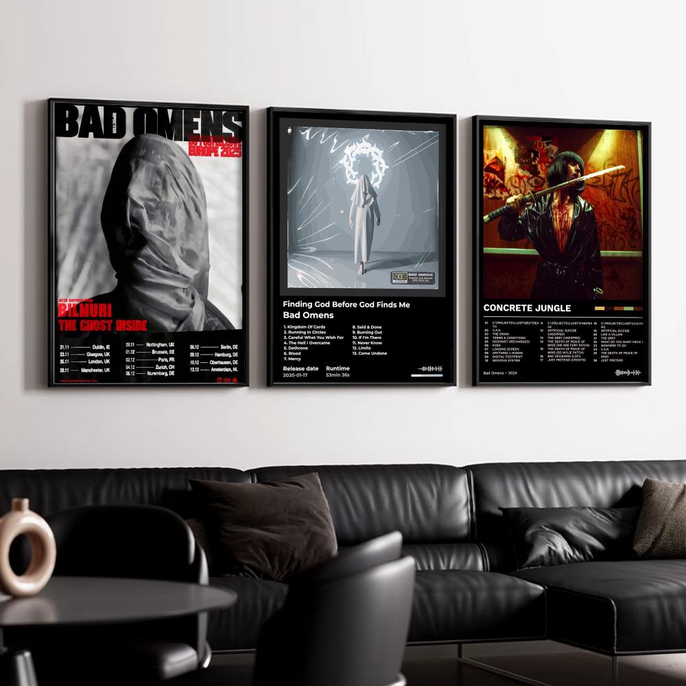 Rock Band Album B-Bad Omens Po - Musical Instrument Poster review and price