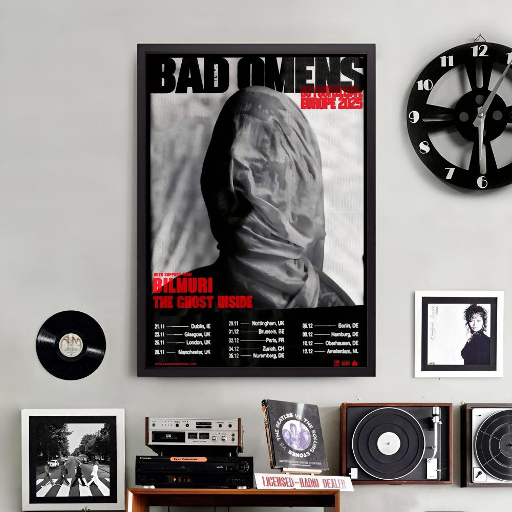 Rock Band Album B-Bad Omens Po - Musical Instrument Poster review and price
