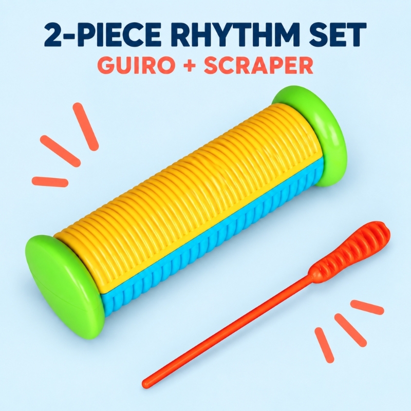 Guiro Rhythm Instrument with D - Guiro Scraper Instrument review and price