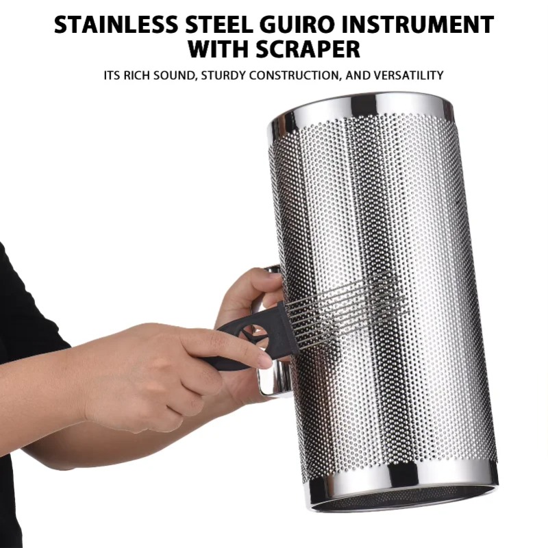 12 inch Stainless Steel Guiro  - Guiro Scraper Instrument review and price