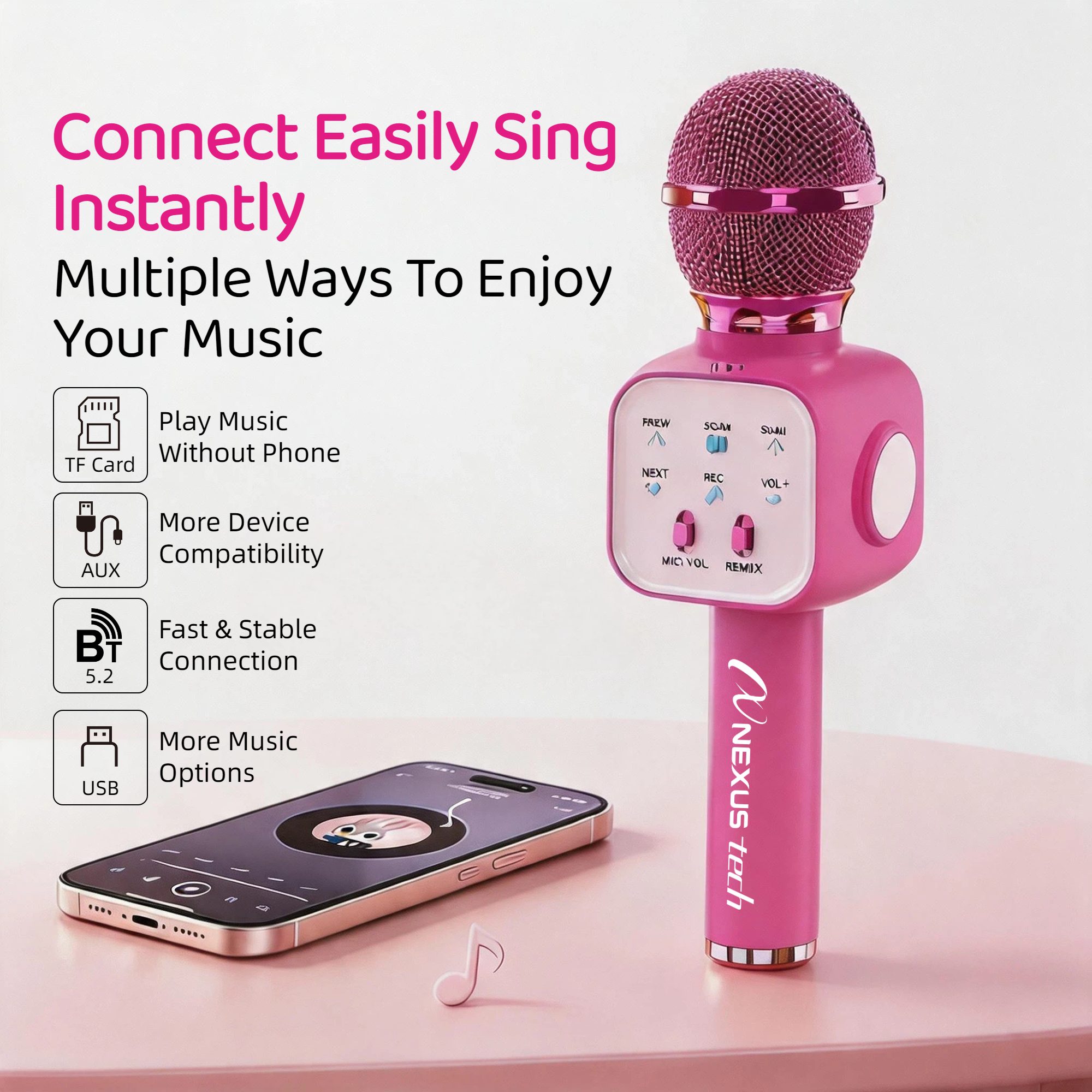 Wireless Bluetooth 5.2 Karaoke - Musical Instrument Repairs review and price