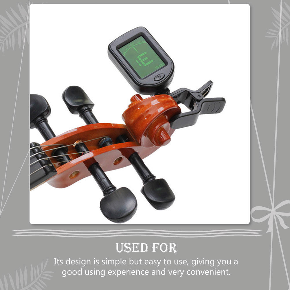 Universal Tuner for Guitar Vio - Violin Musical Instrument review and price