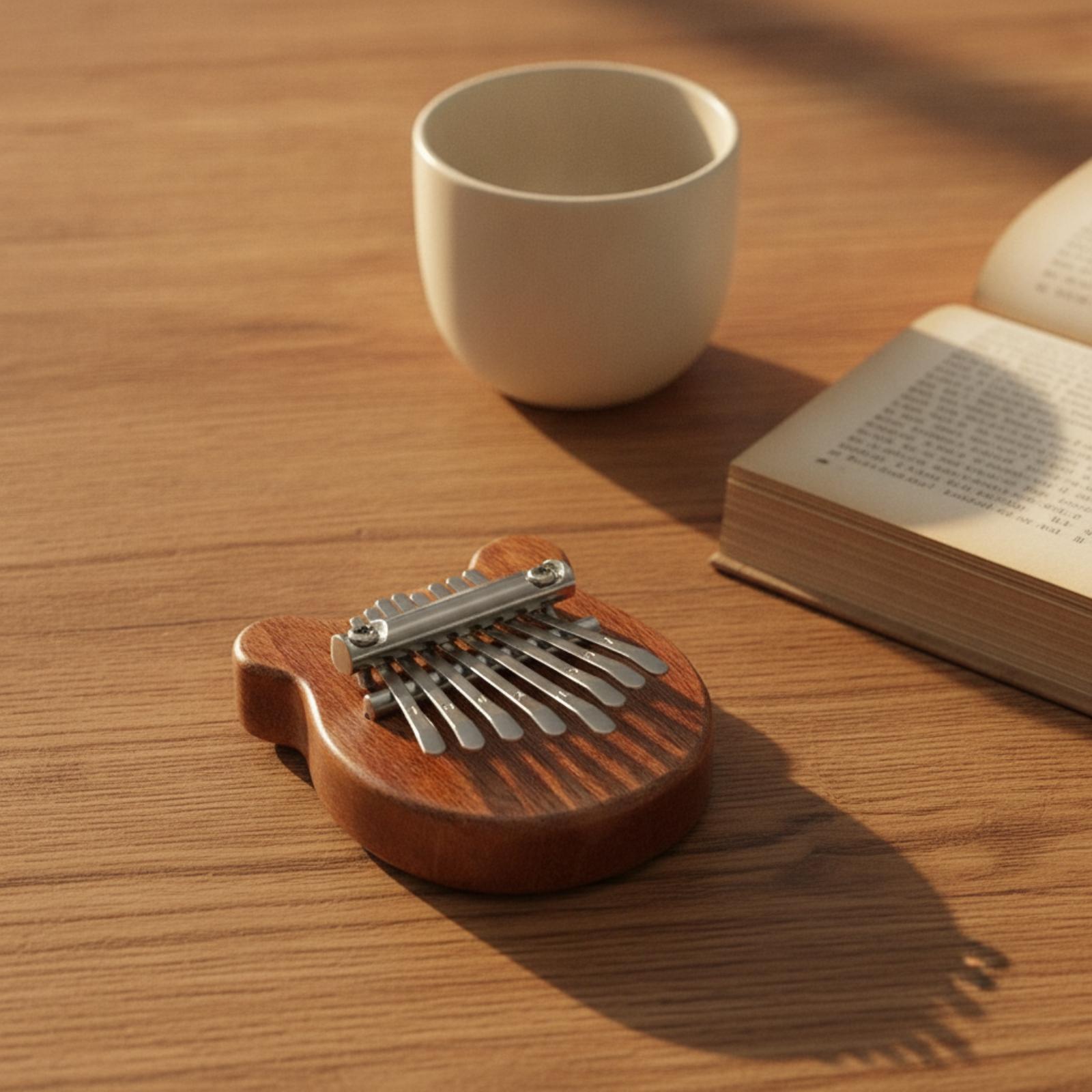 Mini Thumb Piano 8 Note Sapele - Musical Instrument Kalimba review and price