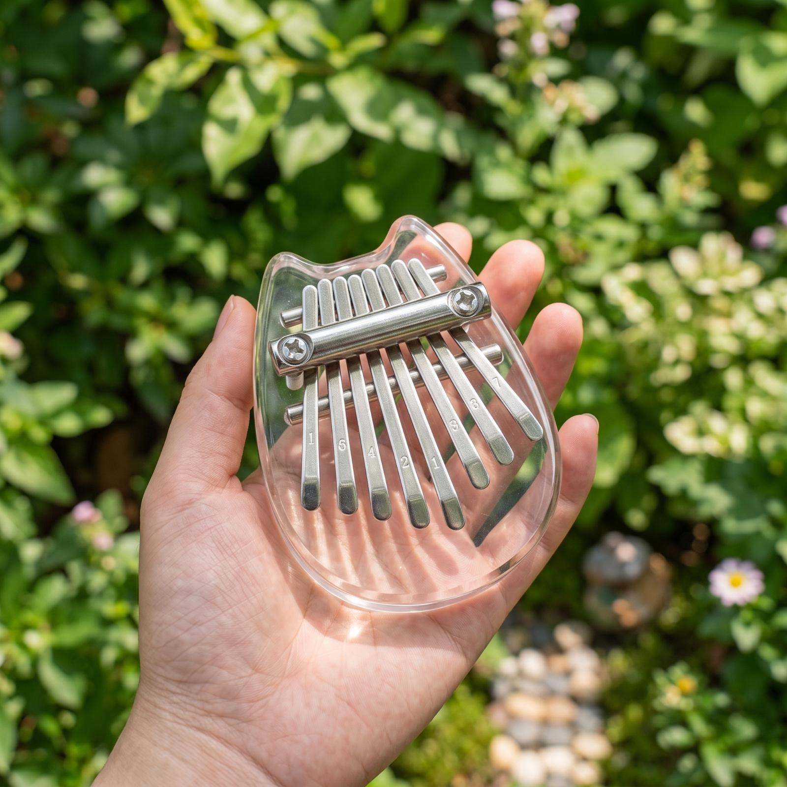 Mini Thumb Piano 8 Note Sapele - Musical Instrument Kalimba review and price