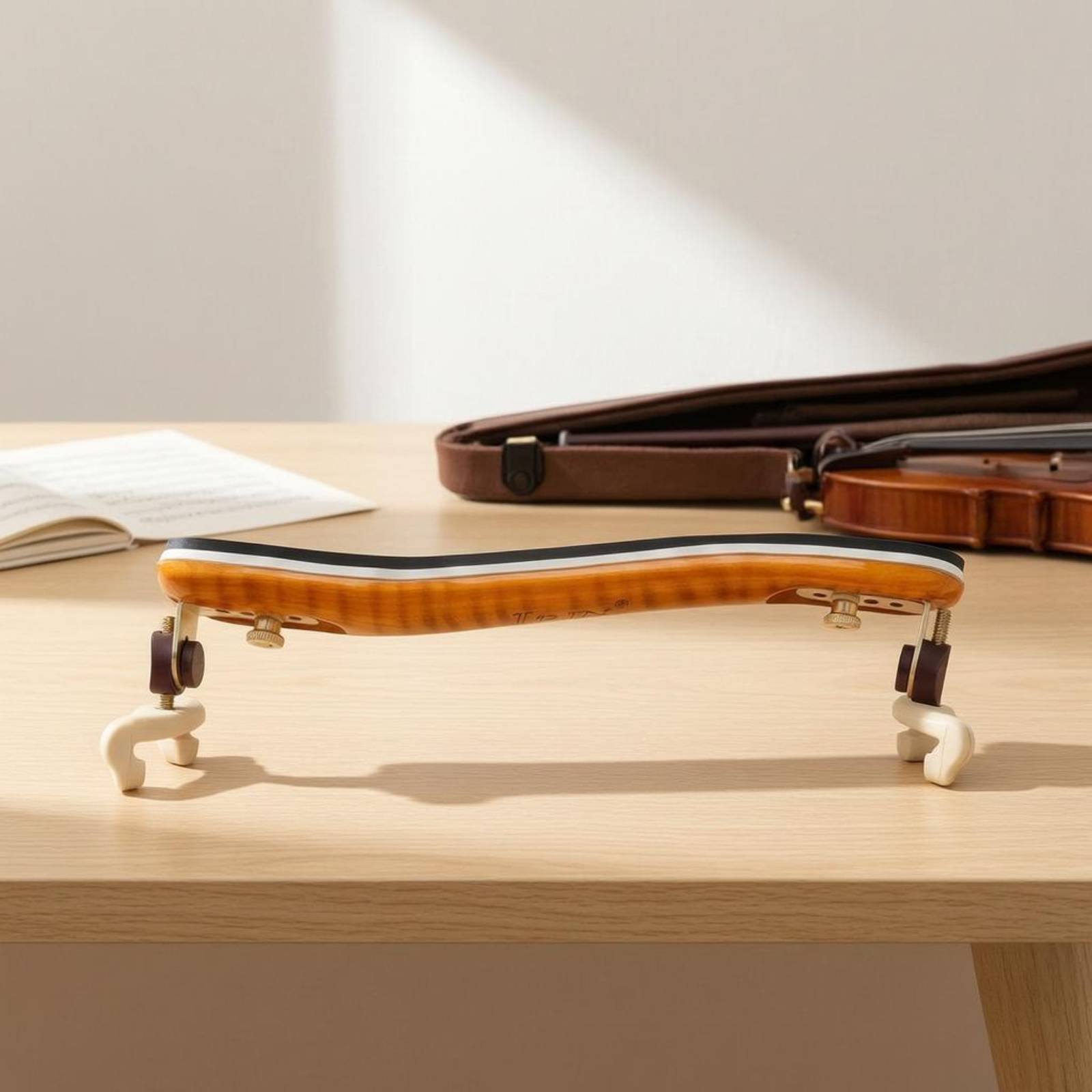 4/4 Violin Shoulder Rest Long- - Violin Musical Instrument review and price
