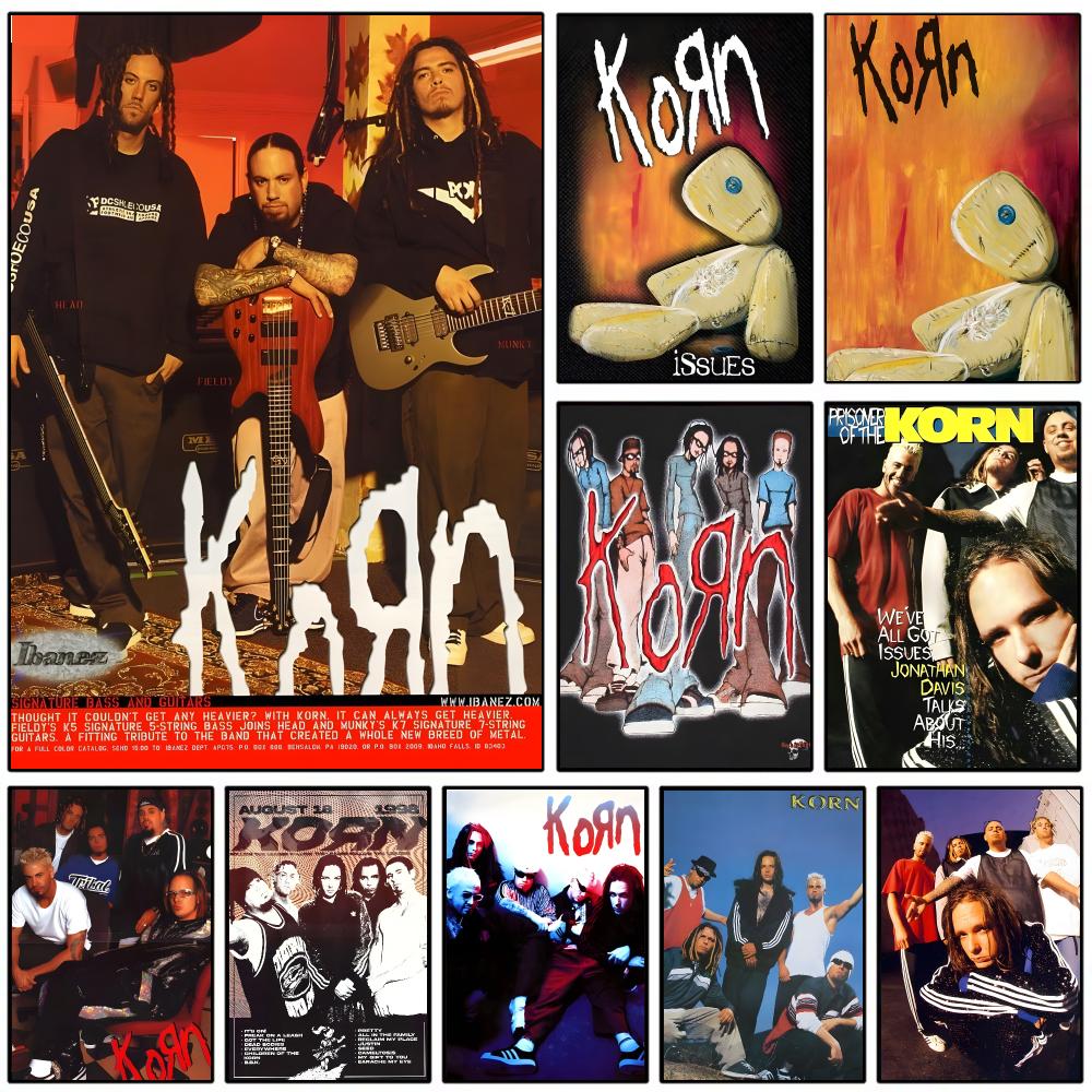 Rock Band KKK-Korn Poster Self - Musical Instrument Poster review and price