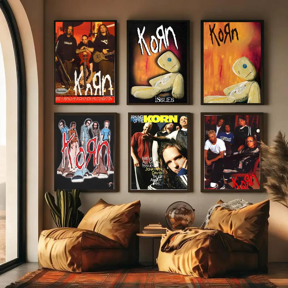 Rock Band KKK-Korn Poster Self - Musical Instrument Poster review and price