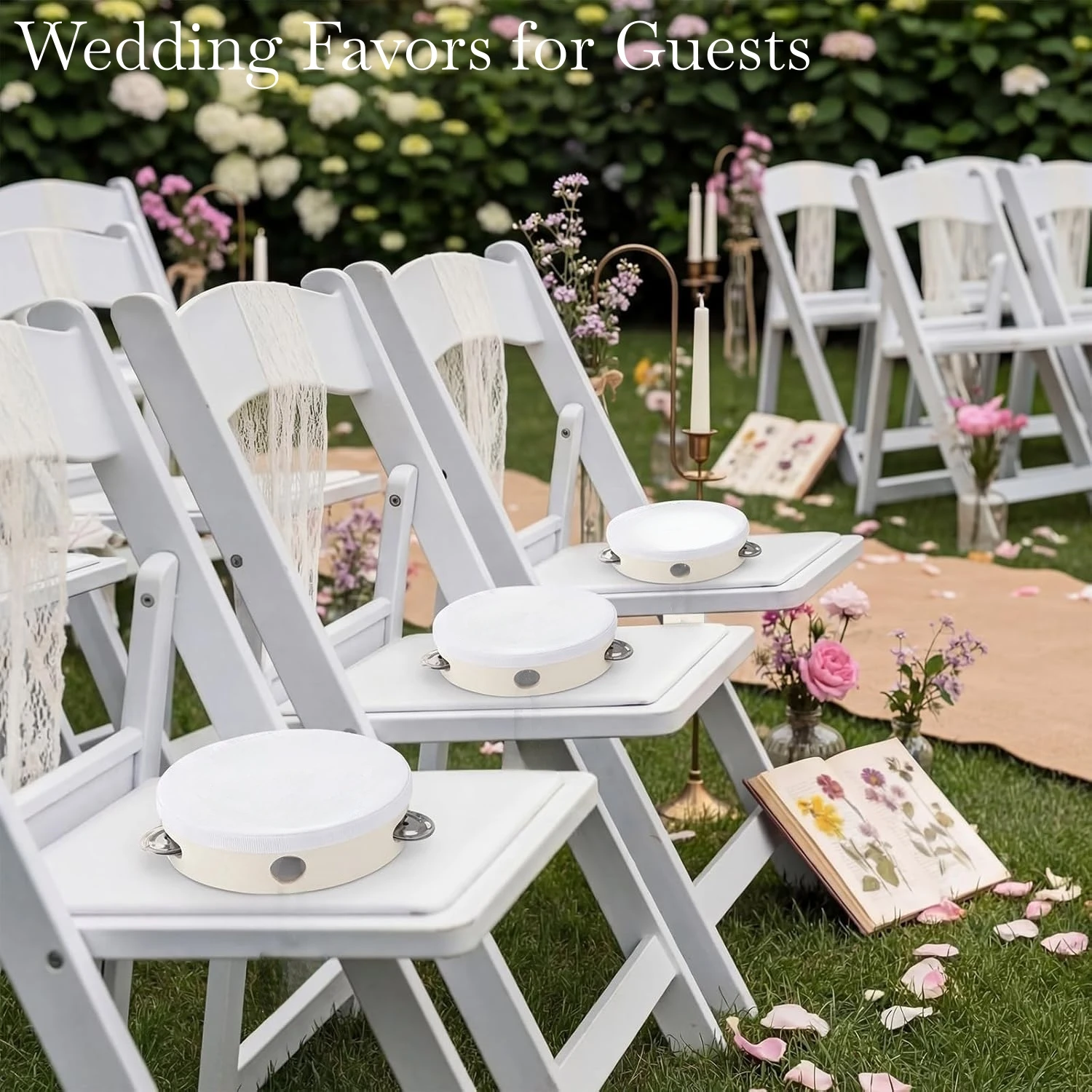 10-50Pcs Wedding Tambourines S - Musical Instrument In Chinese review and price