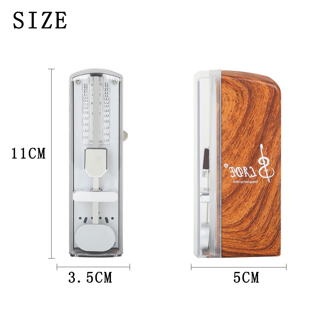 Mechanical Metronome Portable  - Violin Musical Instrument review and price