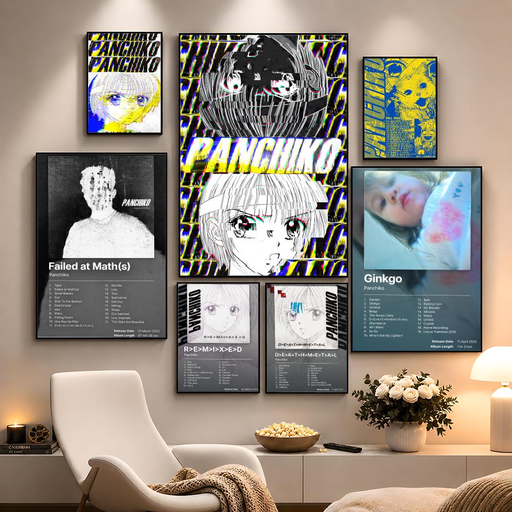 Band Panchiko Indie Rock DEATH - Musical Instrument Poster review and price