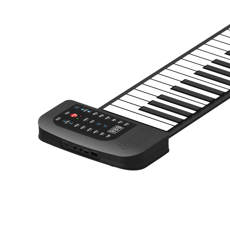 88-Key Roll Up Piano, Thick Si - Musical Instrument Of Keyboard review and price