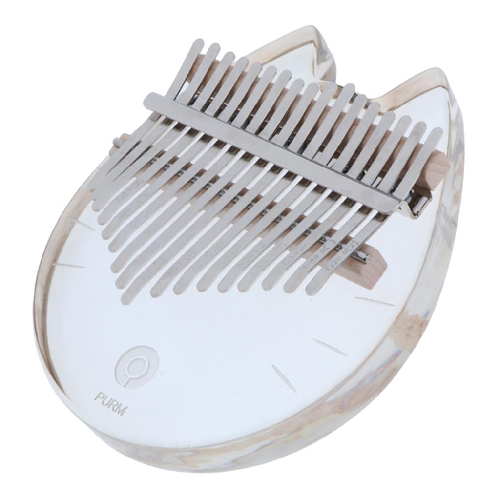 Kalimba 17 Key Acrylic Transpa - Musical Instrument Kalimba review and price