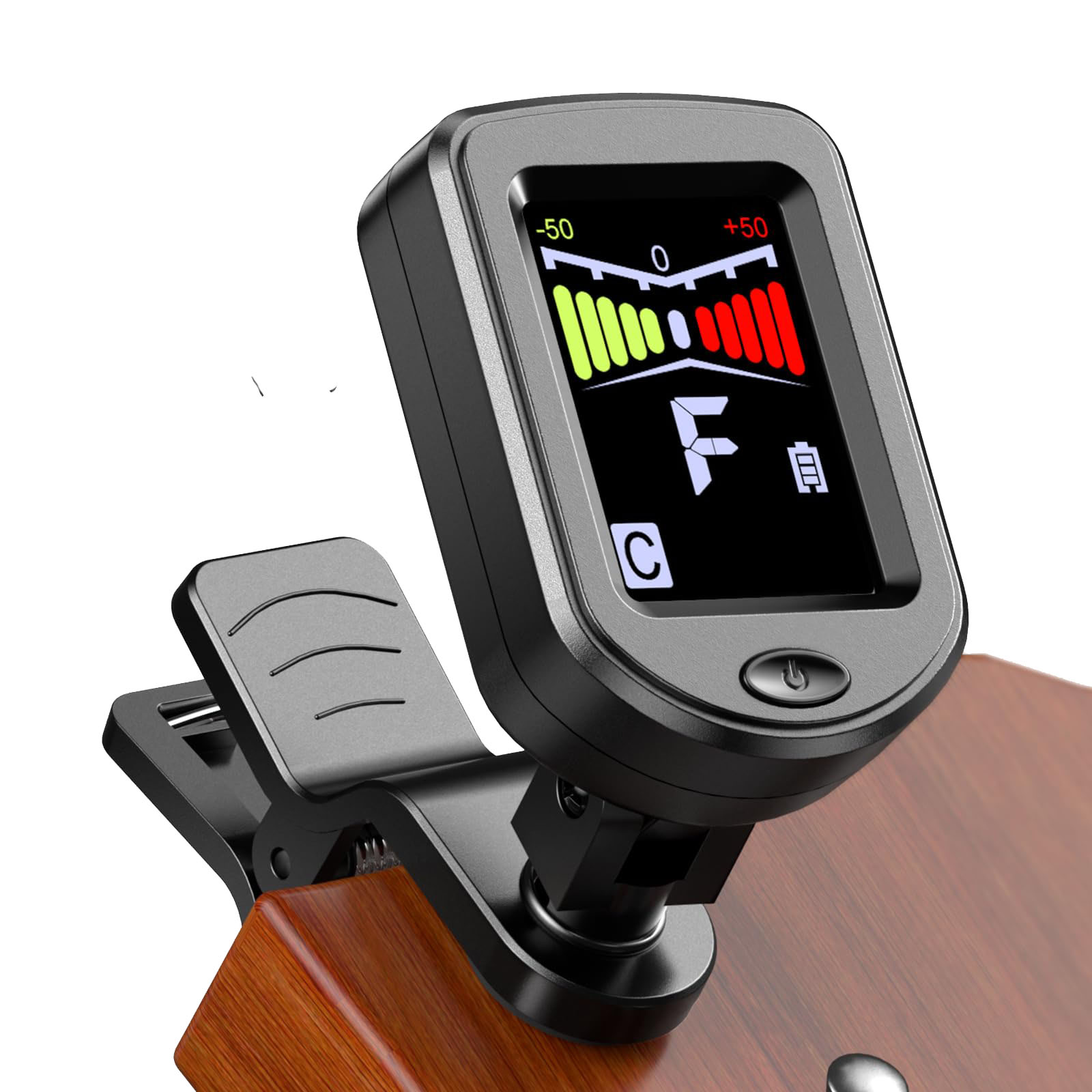 Clip-On Guitar Tuner with Regu - Violin Musical Instrument review and price
