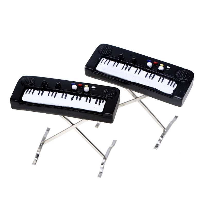 1:12 Dollhouse Miniature Elect - Musical Instrument Of Keyboard review and price